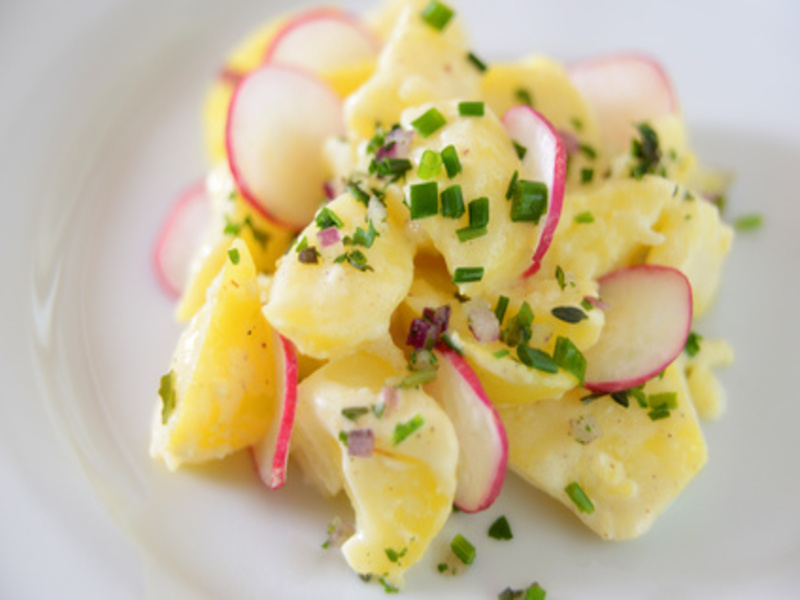 Kartoffelsalat mit Radieschen Rezept von Olaf - Alle-Rezepte.com