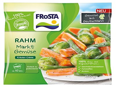 Bild: Lebensmittel Testbericht - Frosta - Rahm Marktgemüse