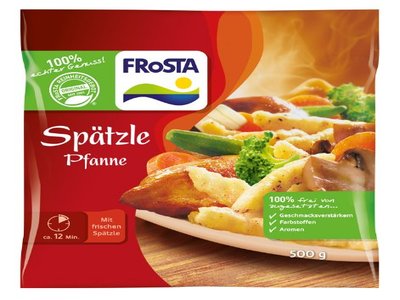 Bild: Lebensmittel Testbericht - Frosta - Spätzle Pfanne
