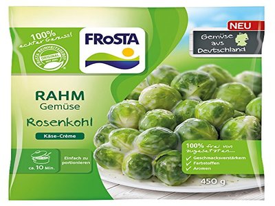 Bild: Lebensmittel Testbericht - Frosta - Rahm Gemüse Rosenkohl