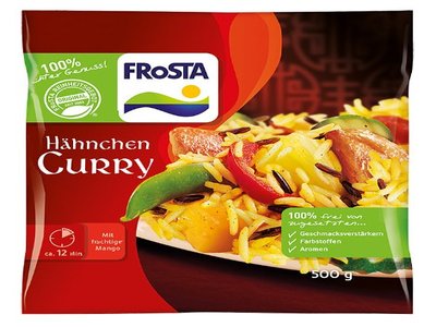 Bild: Lebensmittel Testbericht - Frosta - Hähnchen Curry