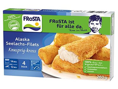 Bild: Lebensmittel Testbericht - Frosta - Alaska Seelachs-Filet knusprig kross