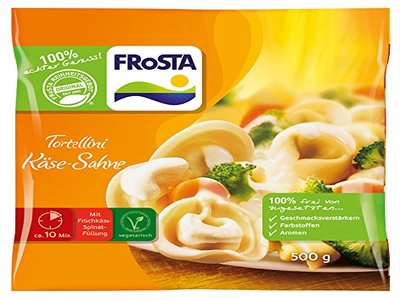 Bild: Lebensmittel Testbericht - Frosta - Tortellini Käse-Sahne