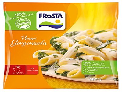 Bild: Lebensmittel Testbericht - Frosta - Penne Gorgonzola