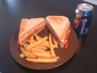 Club Sandwich - Rezept, Bild von Afrutado