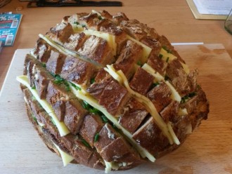 Kräuter-Käse-Baguette auf Alle-Rezepte.com
