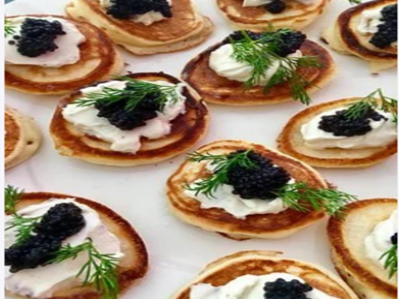 Blinis mit Kavier Rezept von Hendrik13 - Alle-Rezepte.com