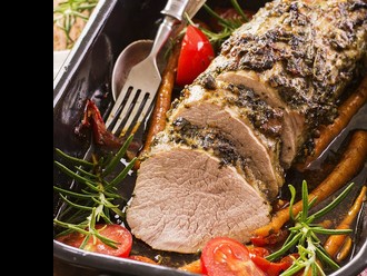 Grüner Spargel mit Rinderfilet und Gorgonzola-Sauce auf Alle-Rezepte.com