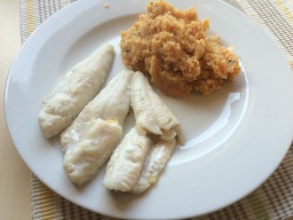 Tomaten- Couscous mit gedünstetem Zander auf Alle-Rezepte.com