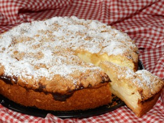 Streuselküchlein mit Vanillefüllung auf Alle-Rezepte.com