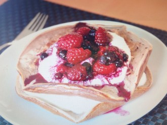 Eiweiß-Pancakes - Rezept, Bild von bonzaibiest