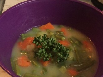 Grüne Bohnensuppe - Rezept, Bild von komodo