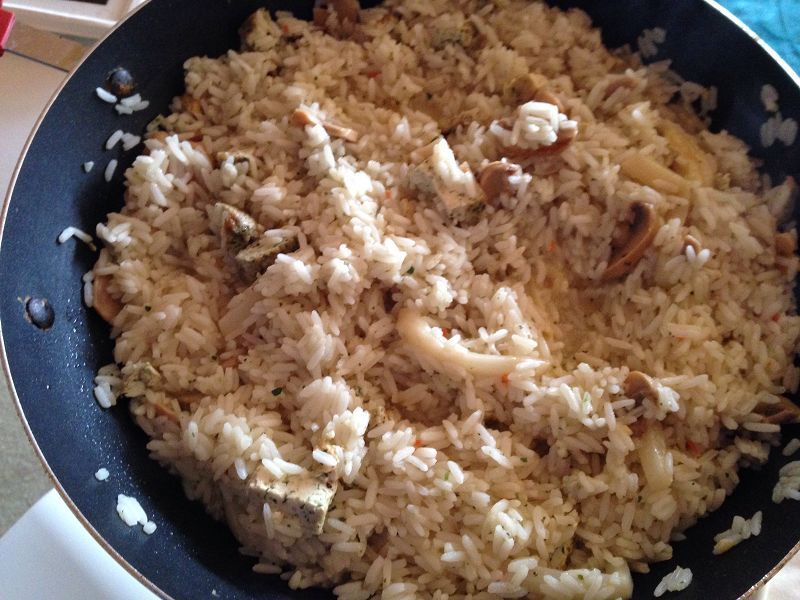 Vegane Reispfanne auf Alle-Rezepte.com