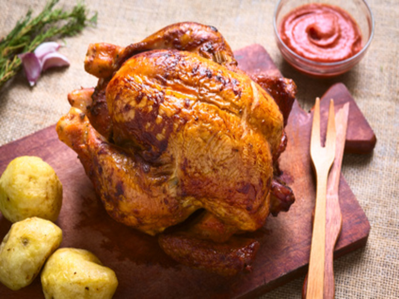 Roast Chicken - gegrilltes Hähnchen Rezept von TO3 - Alle-Rezepte.com