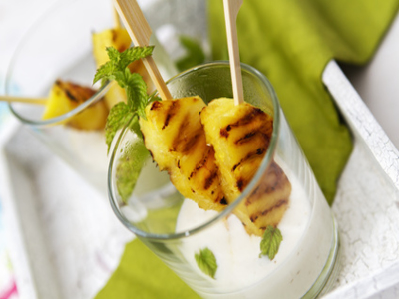 Gegrillte Ananas mit orientalischen Gewürzen Rezept von Olaf - Alle ...