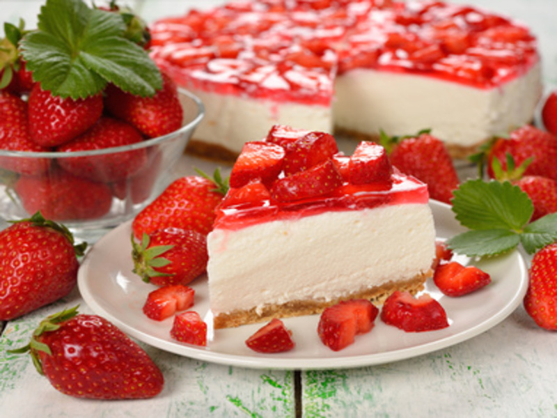 Erdbeer Cheesecake - Rezept, Bild von Olaf