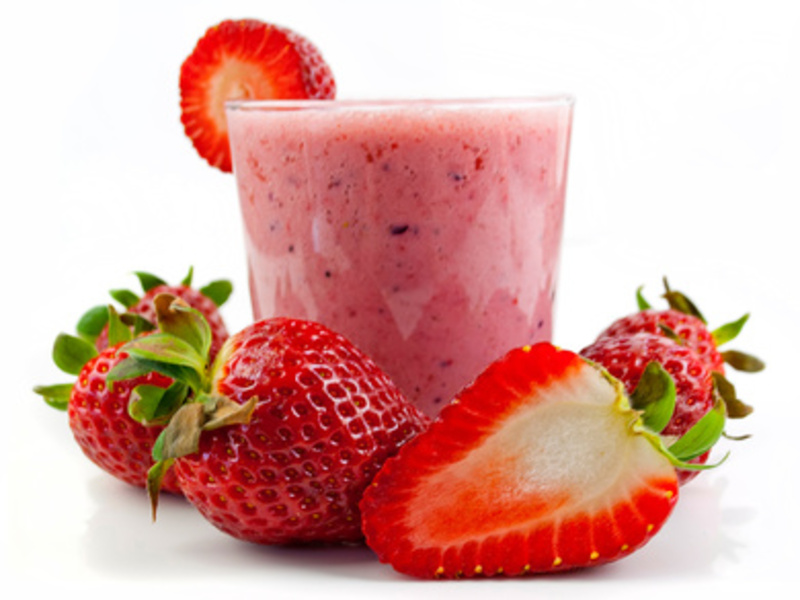 Smoothie aus Erdbeeren - Rezept, Bild von Olaf