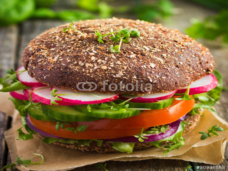 Vollkorn - Burger - Rezept, Bild von Olaf
