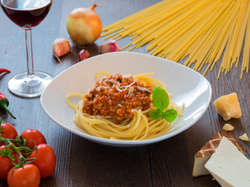 Vegetarische Spaghetti Bolognese - Rezept, Bild von Olaf