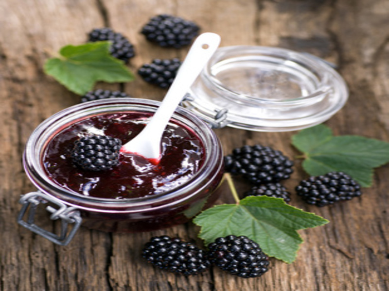 Kokos-Brombeermarmelade auf Alle-Rezepte.com