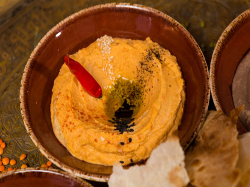 Orangen-Hummus auf Alle-Rezepte.com