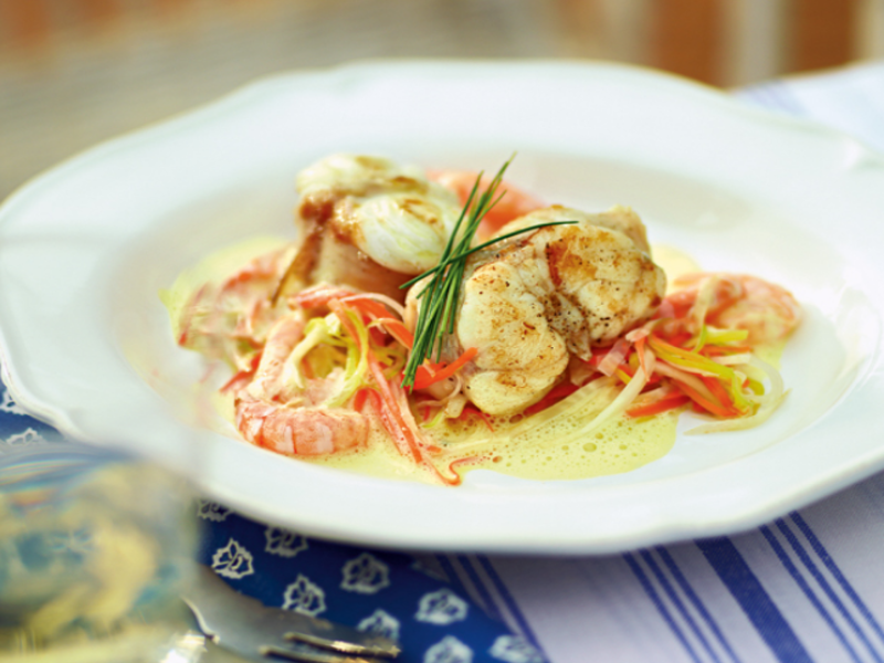 Seeteufel in Weißwein auf Alle-Rezepte.com