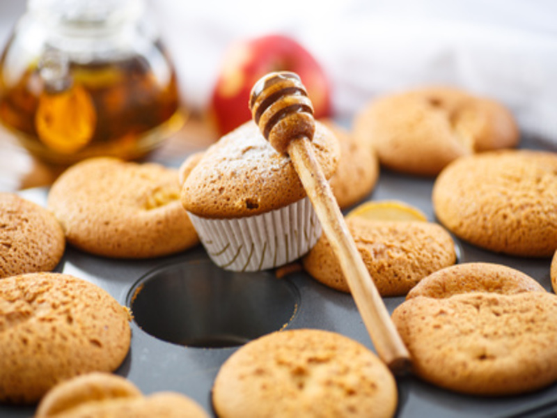 Honig-Muffins - Rezept, Bild von Olaf