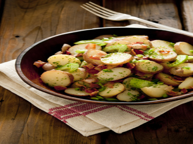 Kartoffelsalat mit Speck - Rezept, Bild von Olaf