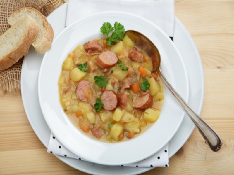 Hessische Kartoffelsuppe auf Alle-Rezepte.com