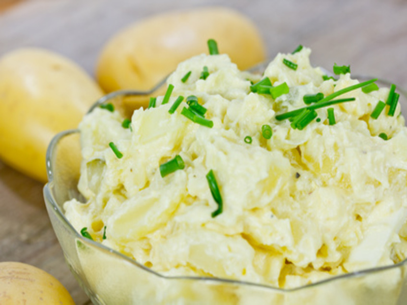 Kartoffelsalat mit Kraut nach hessischer Art Rezept von Olaf - Alle ...