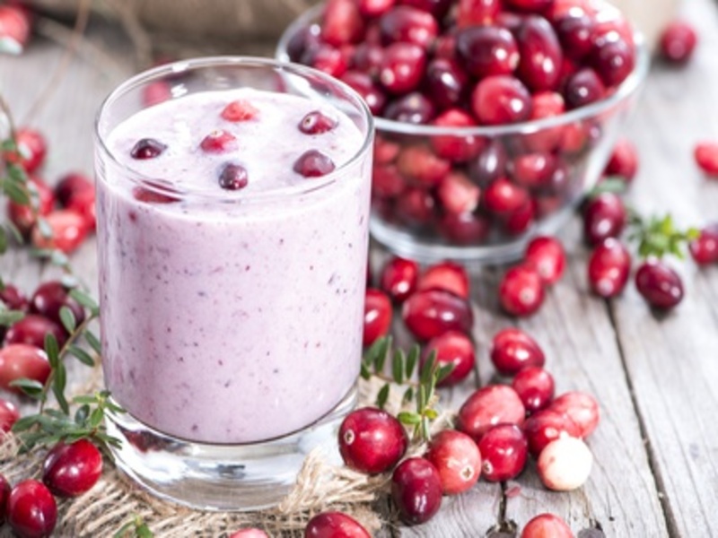 Cranberry Milkshake - Rezept, Bild von Olaf