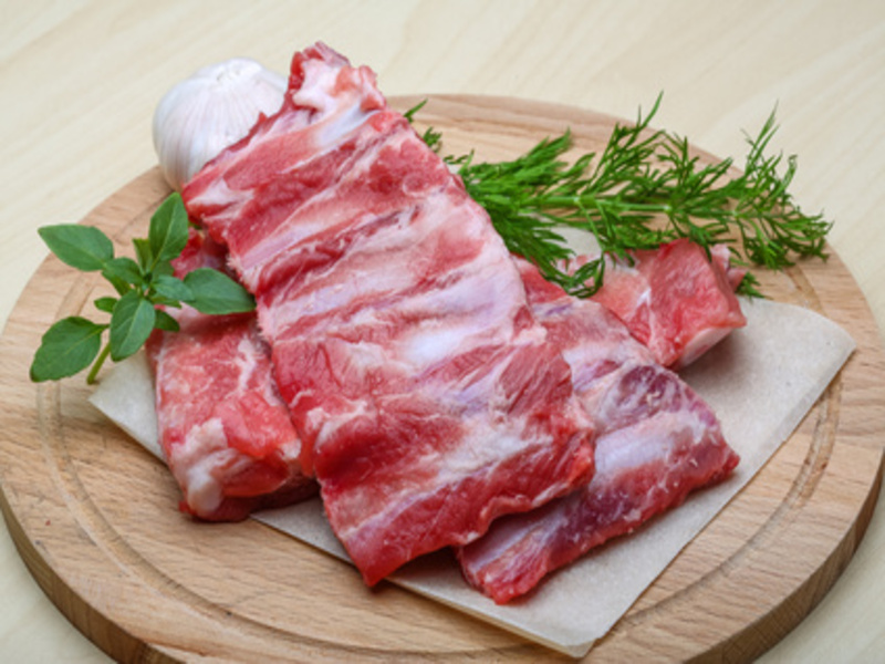 Raw pork ribs - Lamm-Rippchen mediterrane - Rezept, Bild von Olaf