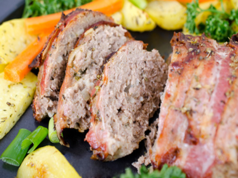 Hackbraten im Römertopf Rezept von Olaf - Alle-Rezepte.com