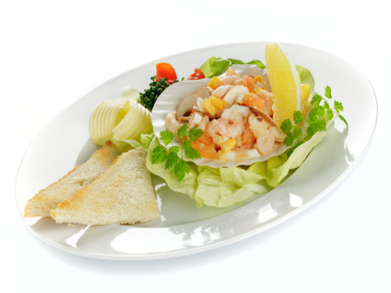Krabben - Käse - Salat - Rezept, Bild von Olaf