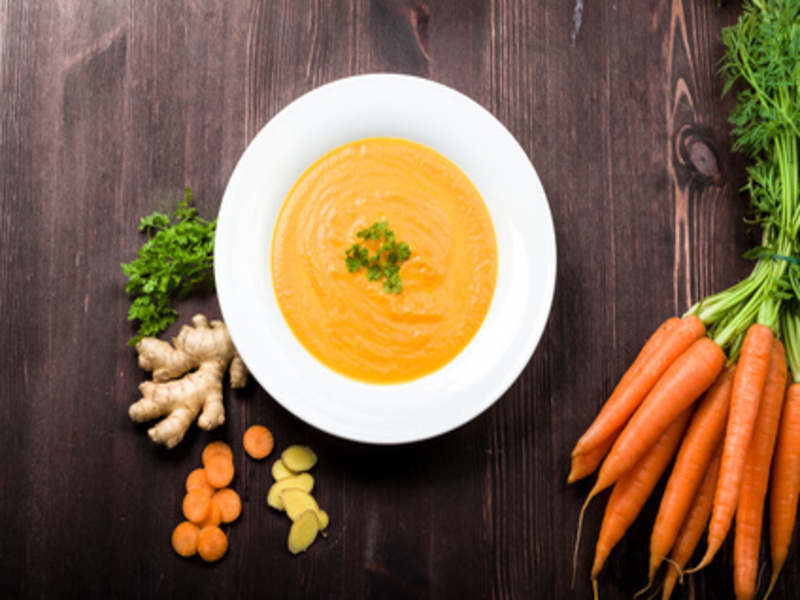Möhren-Ingwer-Suppe auf Alle-Rezepte.com