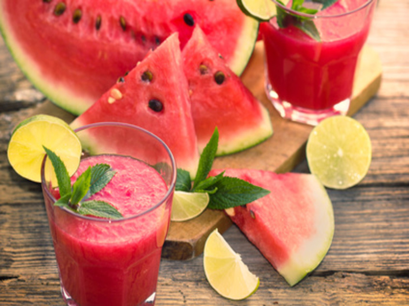 Sommerlicher Apfel-Melonen Smoothie Rezept von Olaf - Alle-Rezepte.com