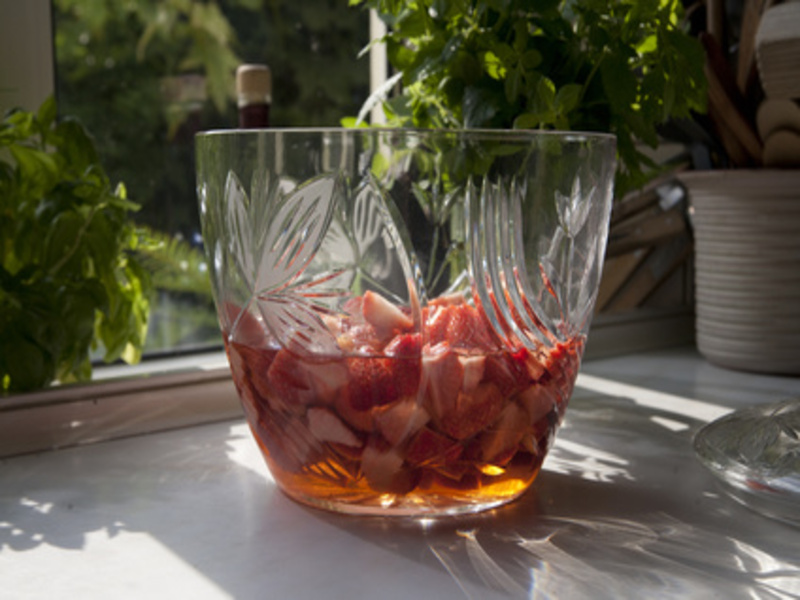 Kühle Fruchtbowle - Rezept, Bild von Olaf