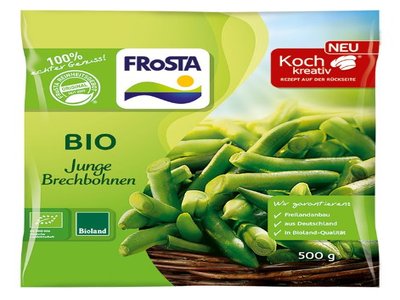 Bild: Lebensmittel Testbericht - Frosta - Bio Brechbohnen