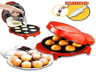 Melissa CUP Cake-Maker Jelly Donut Maker gefüllte Berliner Kreppel Krapfen 